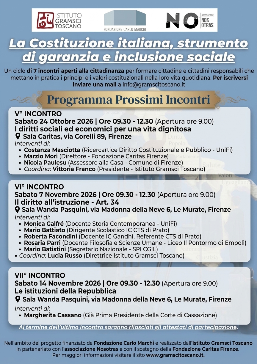 calendario generale incontri